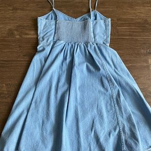 gap jean dress
